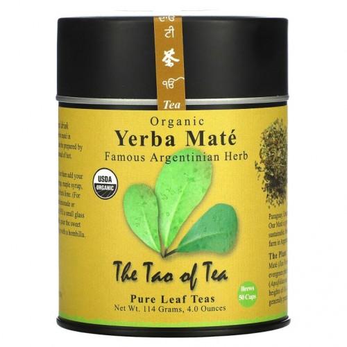 The Tao of Tea, 유기농 예르바 마테 차, 114g(4.0oz)