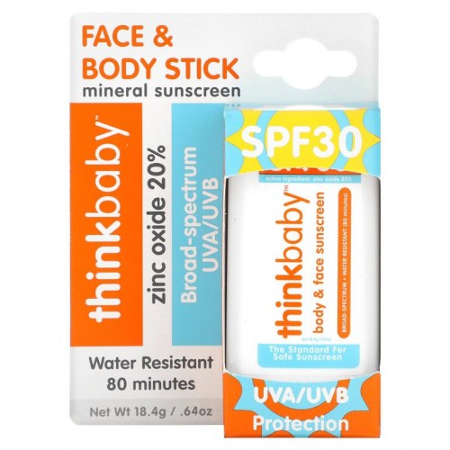 Think, Thinkbaby, 선스크린 스틱, SPF 30, 18.4g(0.64oz)