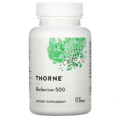 Thorne Research, 베르베린-500, 캡슐 60정