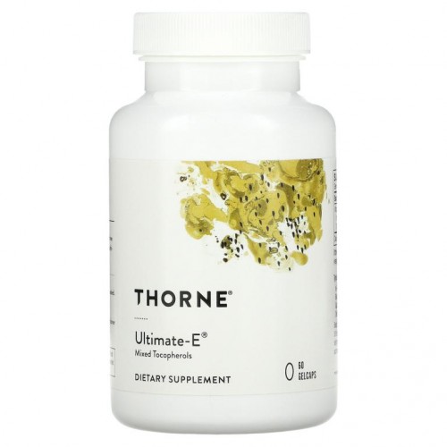Thorne Research, 울티메이트-E, 60 젤라틴 캡슐