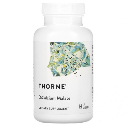 Thorne Research, 디칼슘 말레이트, 120 식물성 캡슐