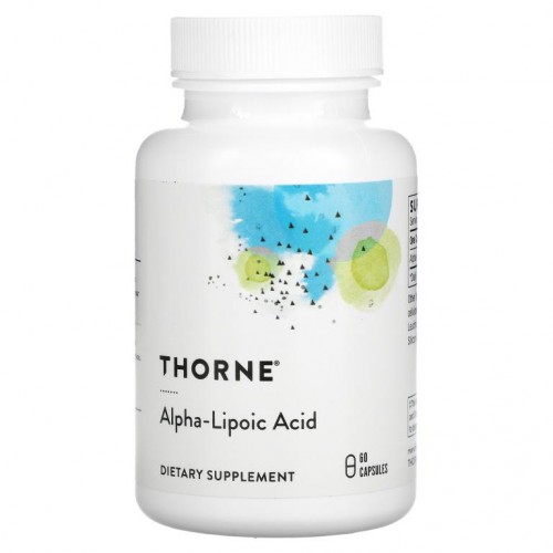 Thorne Research, 알파리포산, 캡슐 60정