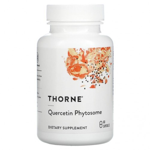 Thorne Research, 퀘르세틴 파이토솜, 캡슐 60정