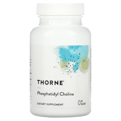 Thorne Research, 포스파티딜기 콜린, 60 겔캡스