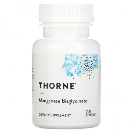 Thorne Research, 망간 비스글리시네이트, 60 캡슐
