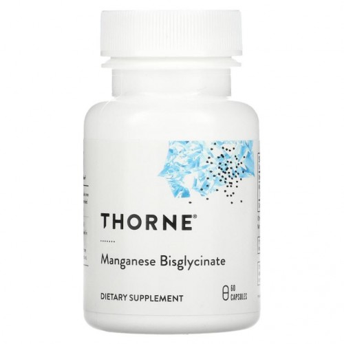 Thorne Research, 망간 비스글리시네이트, 60 캡슐