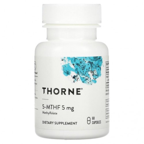 Thorne Research, 5-MTHF, 5mg, 캡슐 60정
