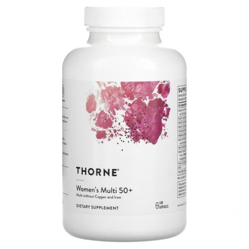Thorne Research, 50세 이상 여성용 종합비타민, 캡슐 180정