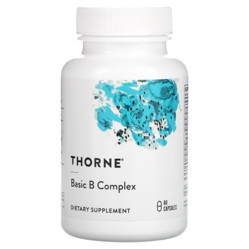 Thorne Research, 기본 B 복합체, 캡슐 60정