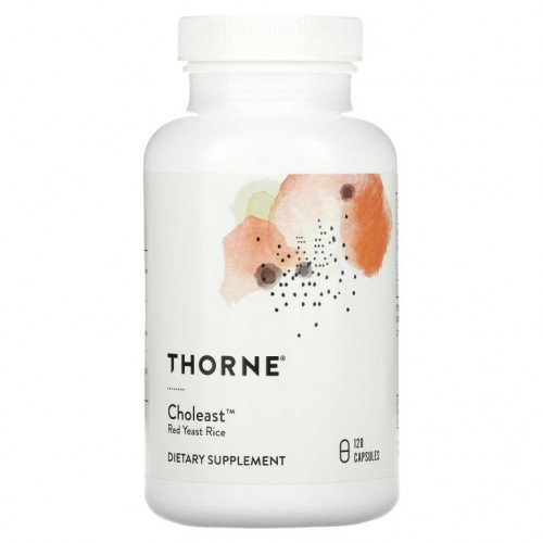 Thorne Research, Choleast, 120 캡슐