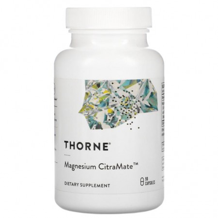 Thorne Research, 마그네슘 Citramate, 캡슐 90정