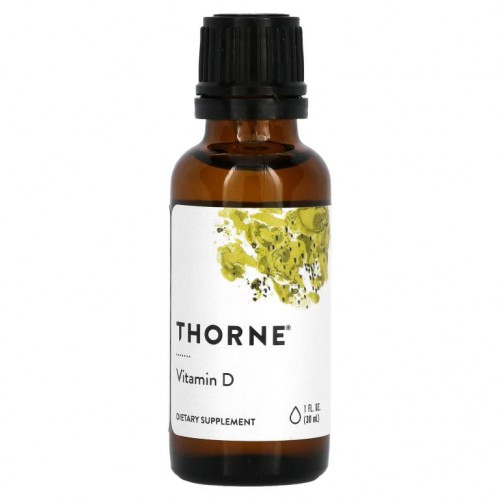 Thorne Research, 액상 비타민D, 30ml(1fl oz)