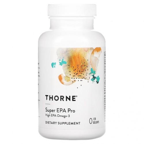 Thorne Research, 수퍼 EPA 프로, 120 젤캡