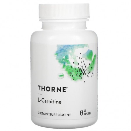 Thorne Research, L-카르니틴, 캡슐 60정