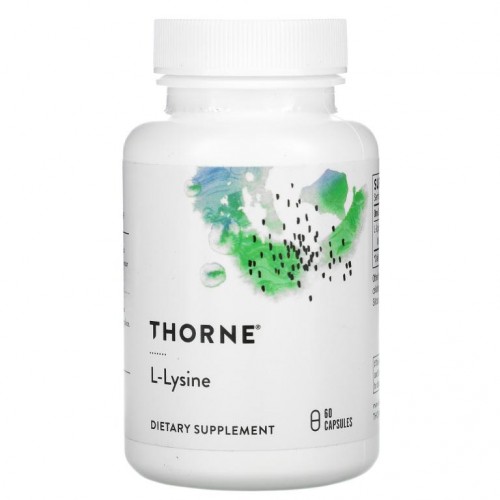 Thorne Research, L-라이신, 캡슐 60정