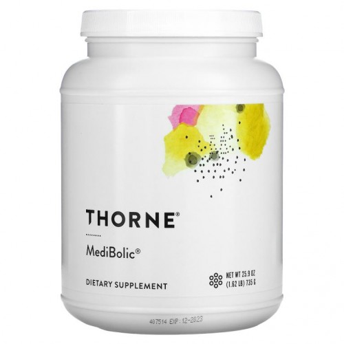 Thorne Research, Medibolic with Madeglucyl, 바닐라 시나몬, 20.74 온스(588 g)