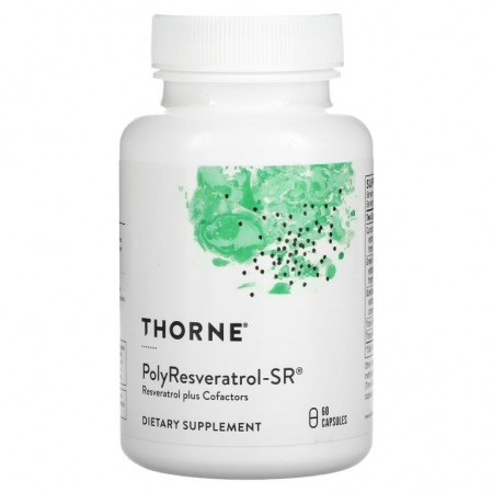 Thorne Research, PolyResveratrol-SR, 캡슐 60정
