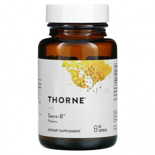 Thorne Research, Sacro-B, 프로바이오틱, 캡슐 60정