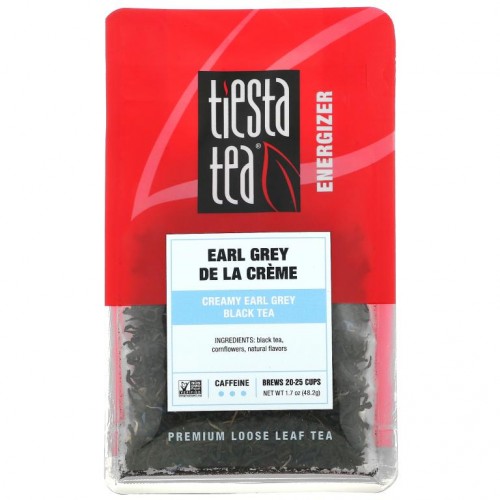 Tiesta Tea Company, Premium Loose Leaf Tea, Creamy Earl Grey, Black Tea, 1.7 oz (48.2 g)