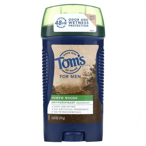 Tom's of Maine, Antiperspirant Deodorant for Men, North Woods, 2.8 oz (79 g)