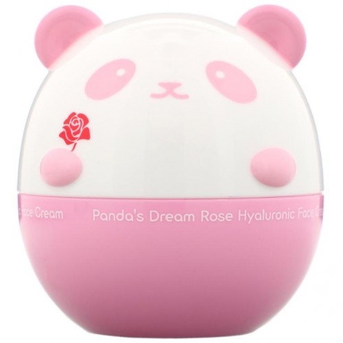 Tony Moly, 팬더의 꿈, 로즈 히알루론 페이스 크림, 50g(1.76oz)