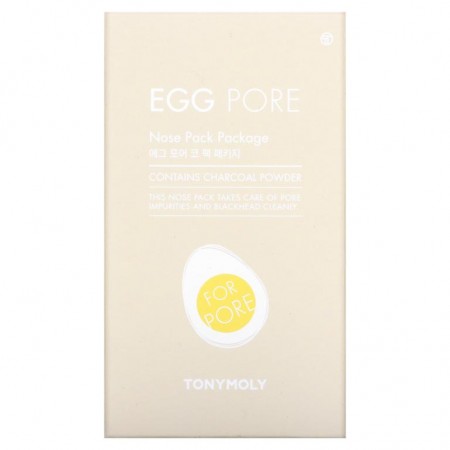 Tony Moly, Egg Pore, Nose Pack Package, 7 Packs