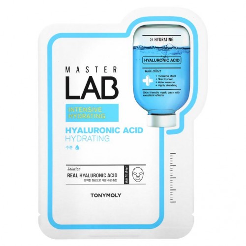 Tony Moly, Master Lab, Hyaluronic Acid Hydrating, 1 Sheet, 19 g