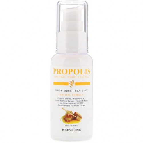 Tosowoong, 프로폴리스 내추럴 퓨어 에센스, 브라이트닝 트리트먼트, 60ml(2.02oz)