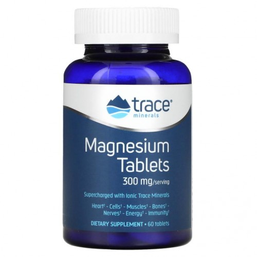 Trace Minerals ®, 마그네슘, 150mg, 60정