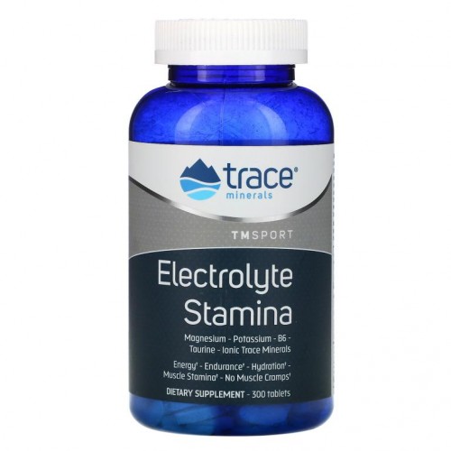 Trace Minerals ®, 전해액 스태미너, 300 정