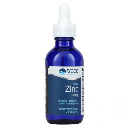 Trace Minerals ®, 이오닉 징크, 50mg, 59ml(2fl oz)