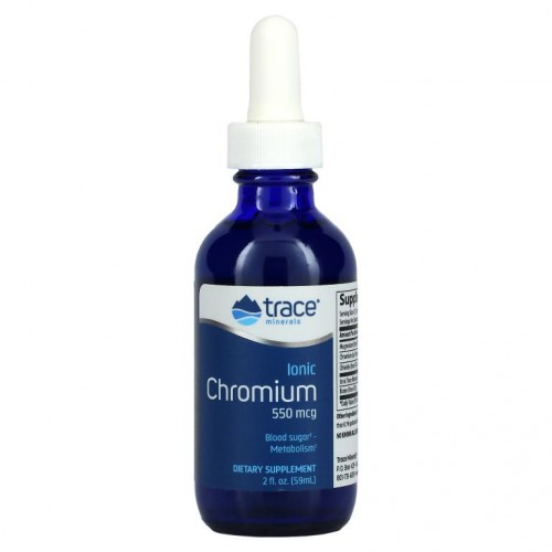 Trace Minerals ®, 크롬 이온, 550 mcg, 2 fl oz (59 ml)