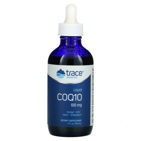 Trace Minerals ®, 액상 CoQ10, 귤, 100mg, 118ml(4fl oz)