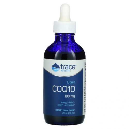 Trace Minerals ®, 액상 CoQ10, 귤, 100mg, 118ml(4fl oz)