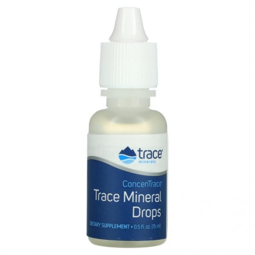 Trace Minerals ®, ConcenTrace, 미량 미네랄 드롭, 15 ml(0.5 fl oz)