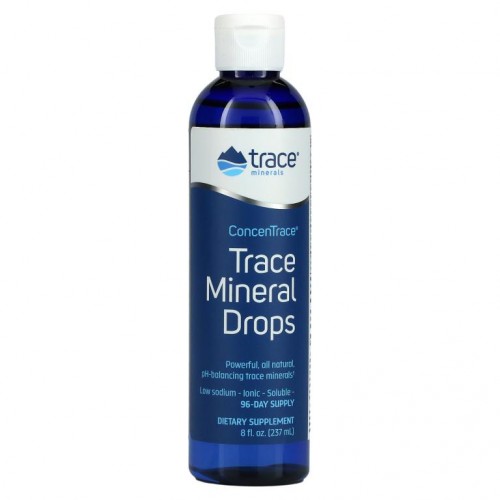 Trace Minerals ®, ConcenTrace, 미량 미네랄 드롭, 8 fl oz(237 ml)