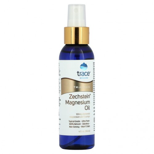 Trace Minerals ®, TM Skincare, Zechstein 마그네슘 오일, 118ml(4fl oz)