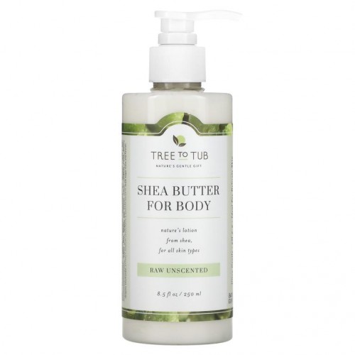 Tree To Tub, 극민감성 피부용 울트라 젠틀 시어버터 로션, 무향, 250ml(8.5fl oz)