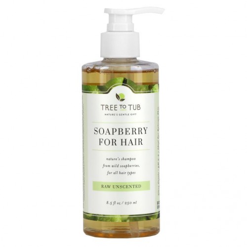 Tree To Tub, 극민감성 피부용 울트라 젠틀 솝베리 샴푸, 무향, 250ml(8.5fl oz)