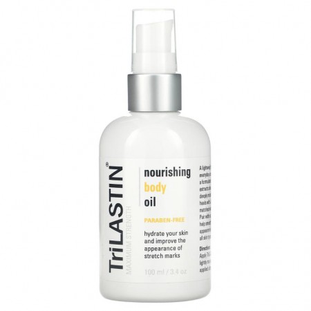 Trilastin, 영양 공급 바디 오일, 맥시멈 스트렝스, 100ml(3.4oz)