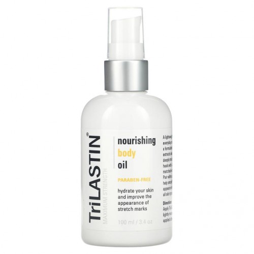 Trilastin, 영양 공급 바디 오일, 맥시멈 스트렝스, 100ml(3.4oz)