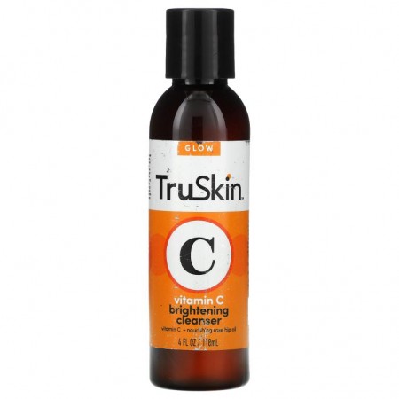 TruSkin, 비타민C 브라이트닝 클렌저, 118ml(4fl oz)