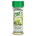 True Citrus, True Lime, 라임, 마늘, 고수 결정, 무염, 55g(1.94oz)