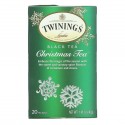 Twinings, 홍차, 크리스마스 차, 티백 20개, 40g(1.41oz)