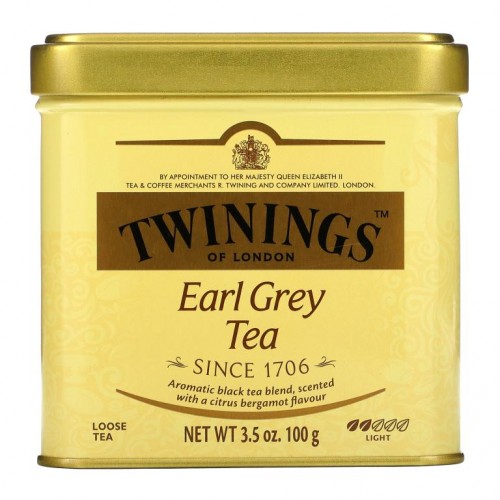 Twinings, 얼 그레이 엽차, 100g(3.53oz)