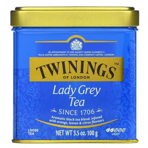Twinings, 레이디 그레이 루스 티, 100g(3.53oz)