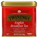 Twinings, 잉글리시 브렉퍼스트 엽차, 100g(3.5oz)