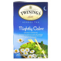 Twinings, 허브차, Nightly Calm, 천연 무카페인, 티백 20개, 29g(1.02oz)