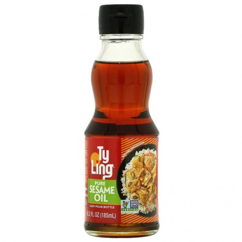 Ty Ling, Pure Sesame Oil, 6.2 fl oz ( 185 ml)