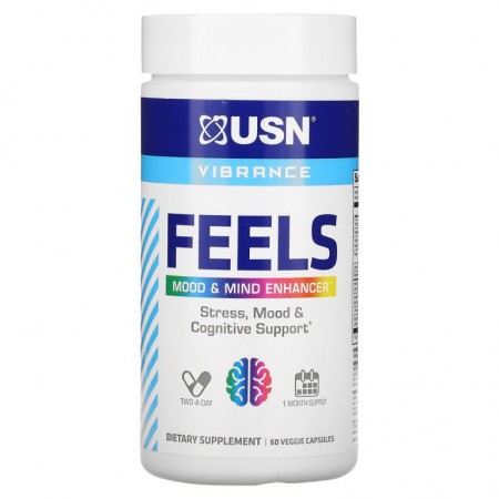 USN, 기분, 정서 & 마음 강화제, 베지 캡슐 60정